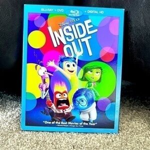 Disney Pixar Inside Out Blu-ray +DVD